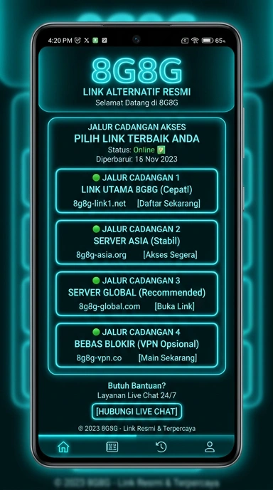 Link Alternatif 8g8g untuk Pengguna Android Indonesia