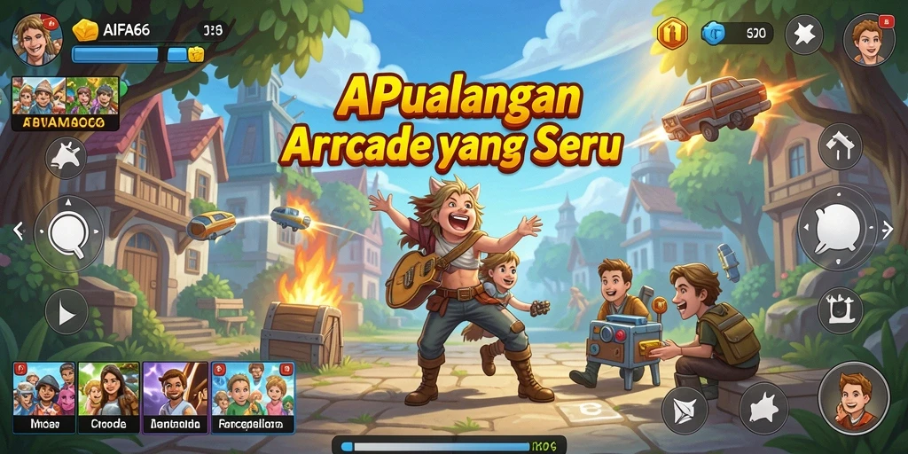 Tampilan antarmuka AIFA66 yang menarik dan interaktif.