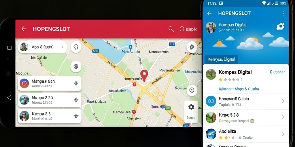 Antarmuka HOPENGSLOT yang sederhana dan informatif untuk navigasi digital.