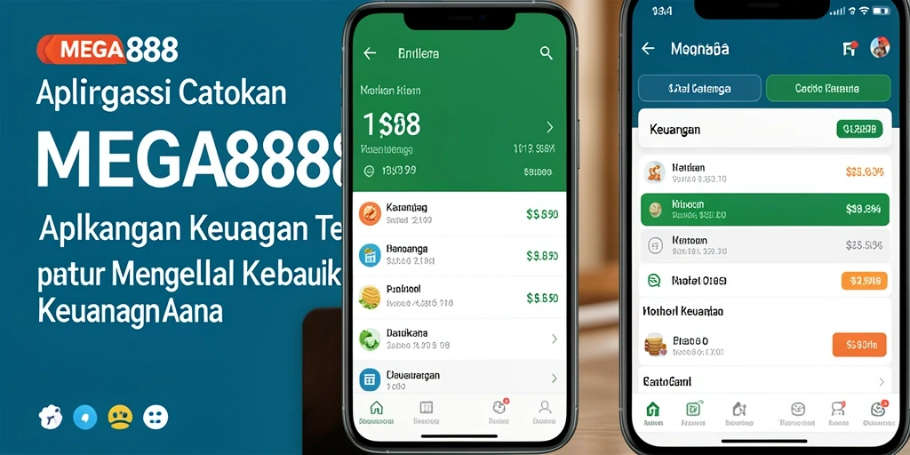 Tampilan antarmuka pengguna MEGA888 yang sederhana dan efektif.