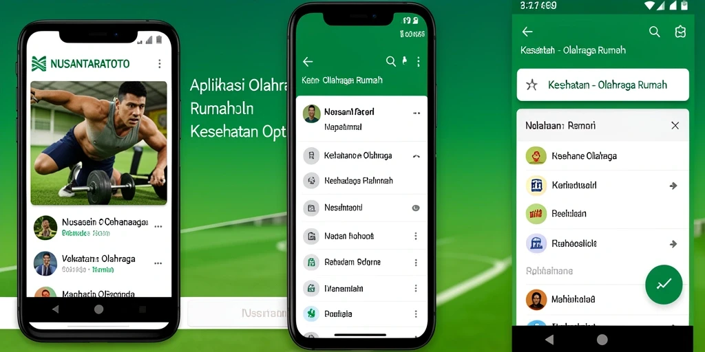 Antarmuka pengguna NUSANTARATOTO yang intuitif untuk olahraga rumah.