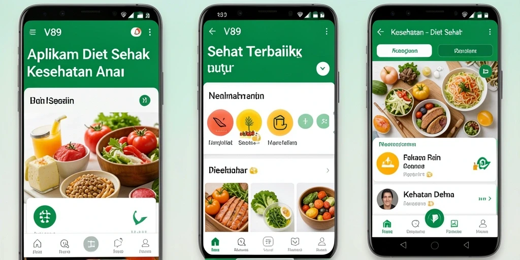 Tampilan antarmuka V89 yang sederhana dan intuitif.